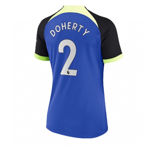 Fotbalové Dres Tottenham Hotspur Matt Doherty #2 Dámské Venkovní 2022-23 Krátký Rukáv